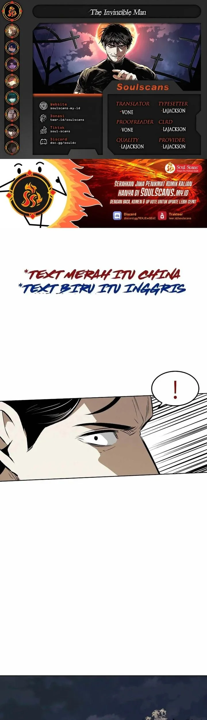 The Invincible Man Bab 101 halaman 1