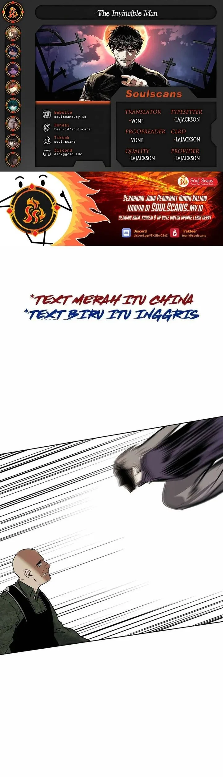 The Invincible Man Bab 95 halaman 1