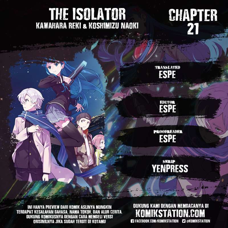 The Isolator: Realization of Absolute Solitude Bab 21 halaman 1