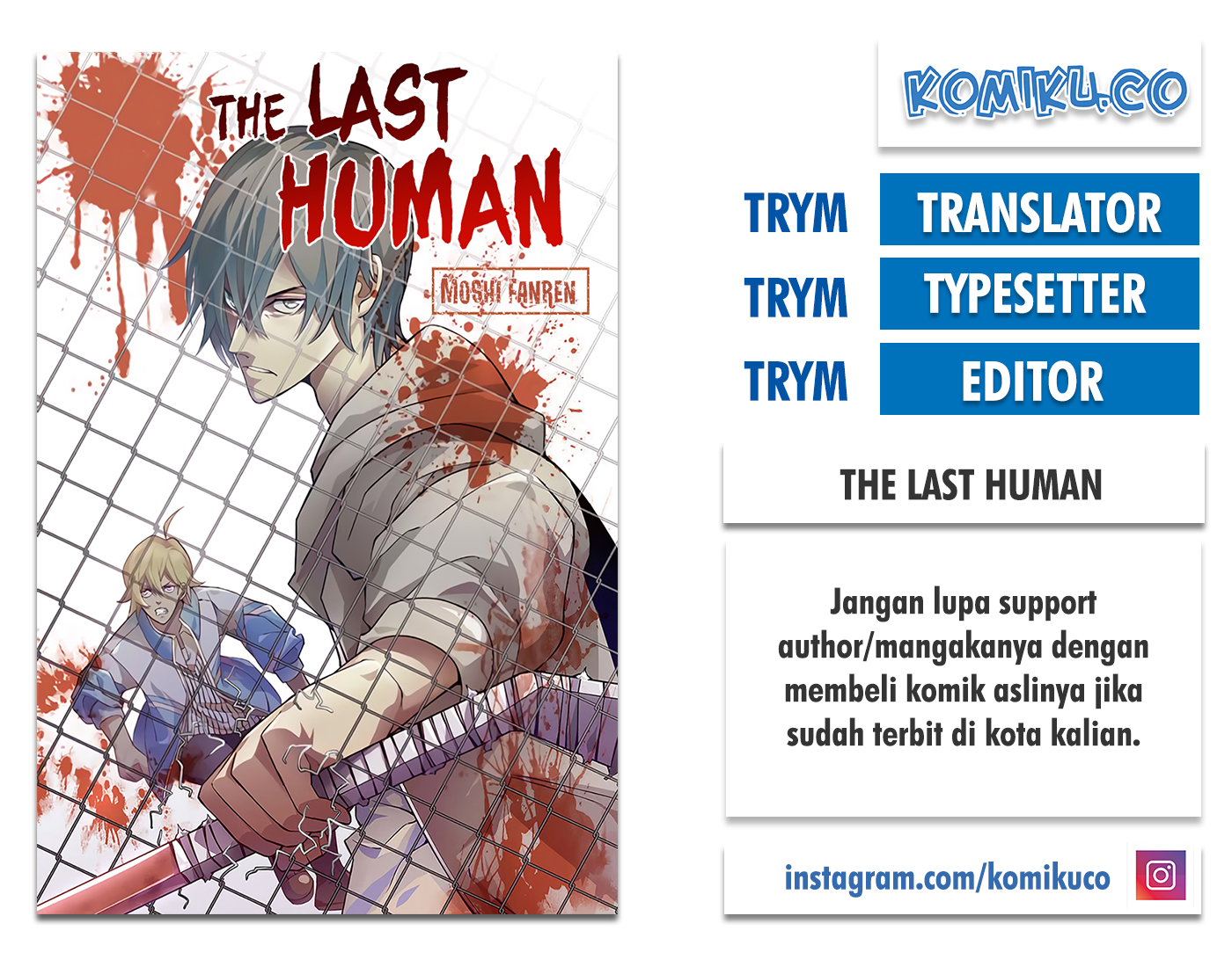 The Last Human Bab 263 halaman 1