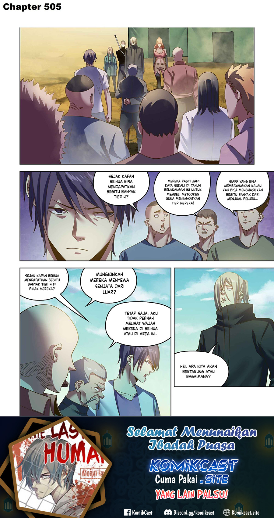 The Last Human chapter 505 halaman 2