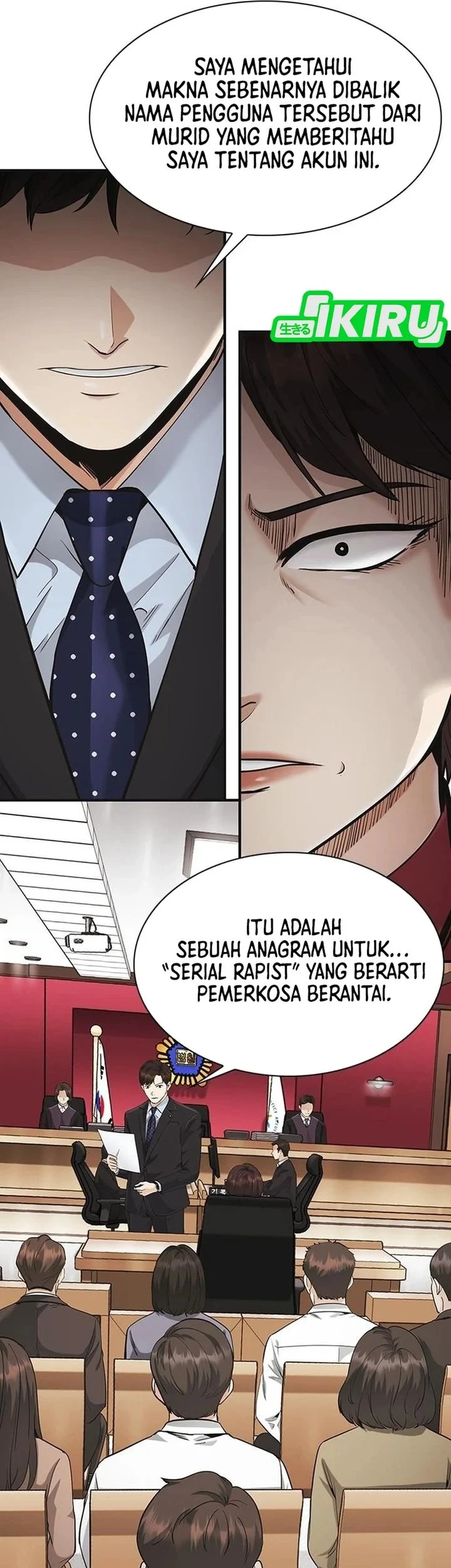 The Lawyer Who Sees Spirits Bab 21 halaman 62