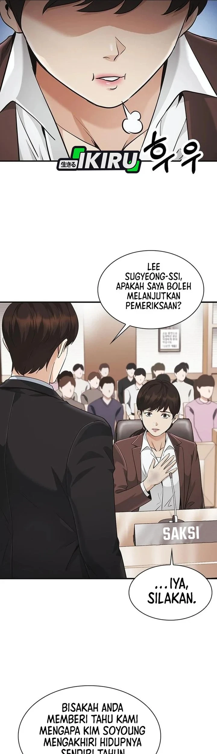 The Lawyer Who Sees Spirits Bab 21 halaman 82