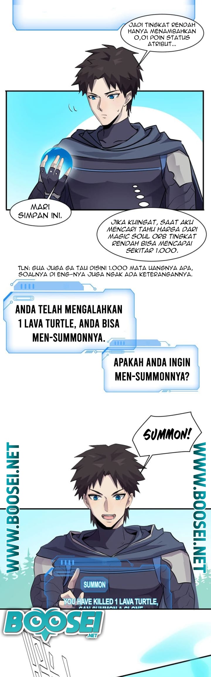 The Lone SSS-Class Summoner chapter 02 halaman 43