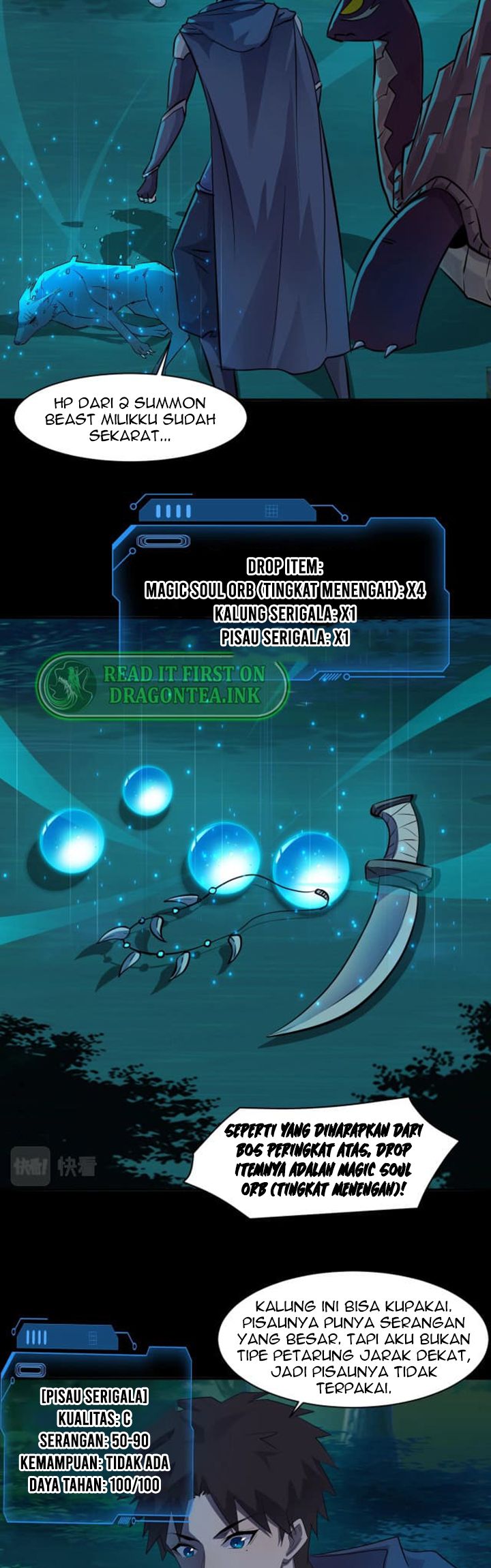 The Lone SSS-Class Summoner chapter 06 halaman 22