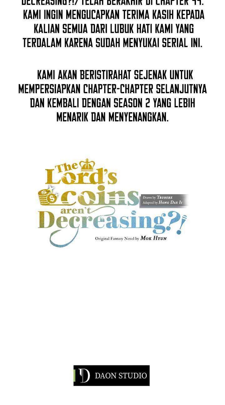 The Lord’s Coins Aren’t Decreasing?! Bab 44 halaman 57