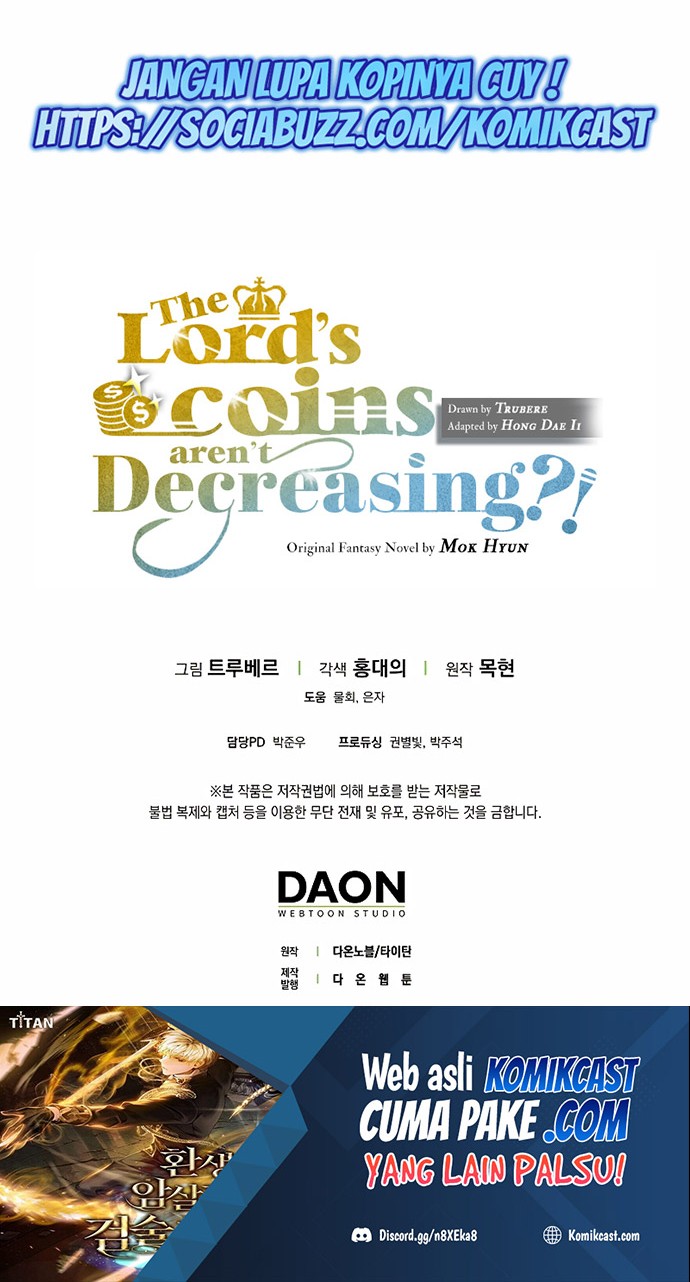 The Lord’s Coins Aren’t Decreasing?! Bab 59 halaman 61