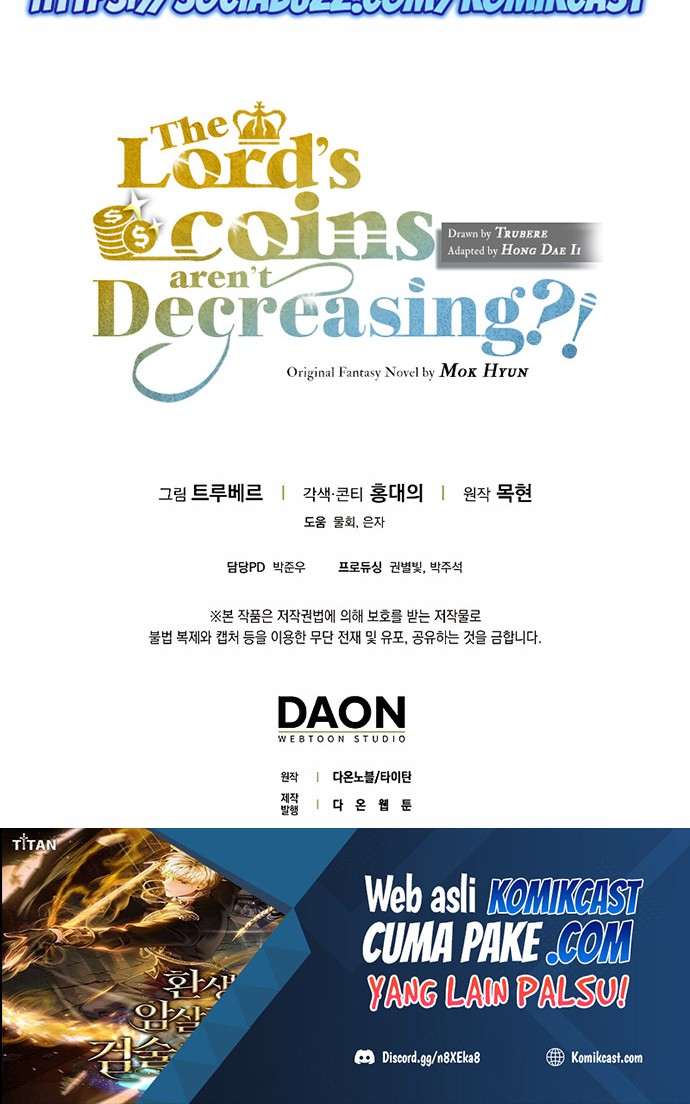 The Lord’s Coins Aren’t Decreasing?! Bab 60 halaman 57