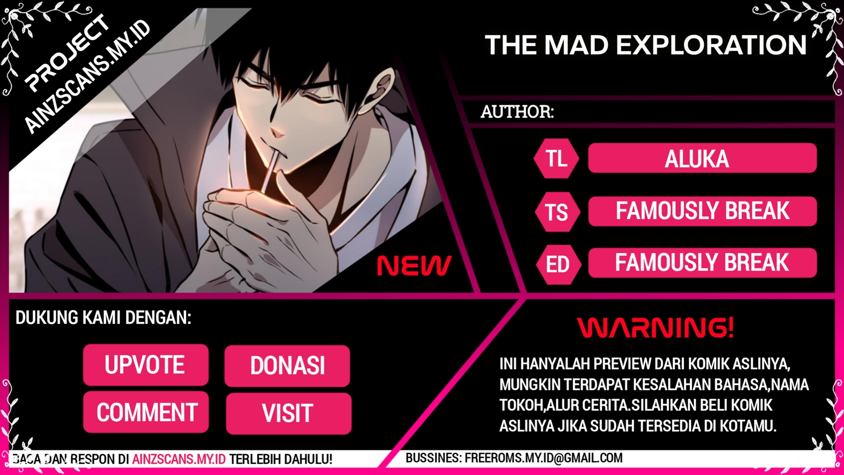 The Mad Exploration chapter 02 halaman 1