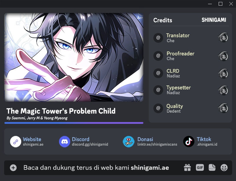 The Magic Tower’s Problem Child Bab 21 halaman 1