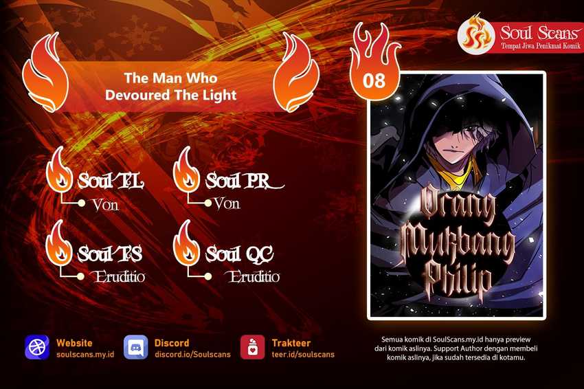 The Man Who Devoured the Light Bab 08 halaman 1
