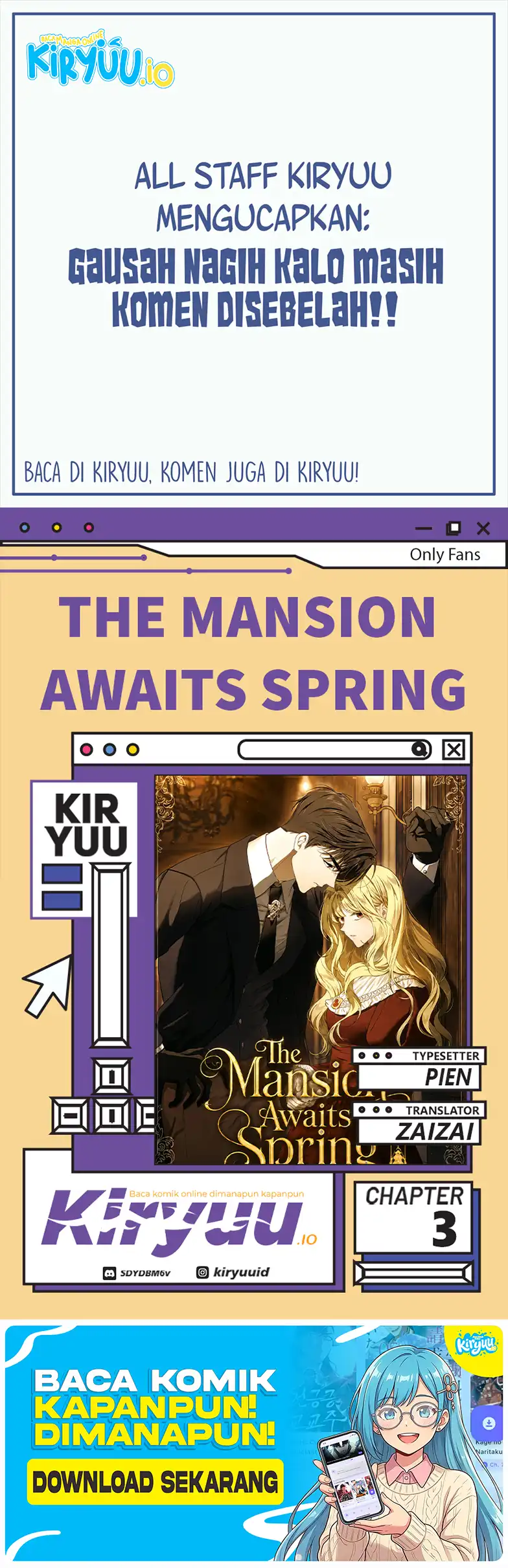 The Mansion Awaits Spring Bab 3 halaman 1
