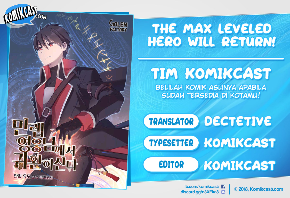 The MAX leveled hero will return! Bab 11 halaman 1