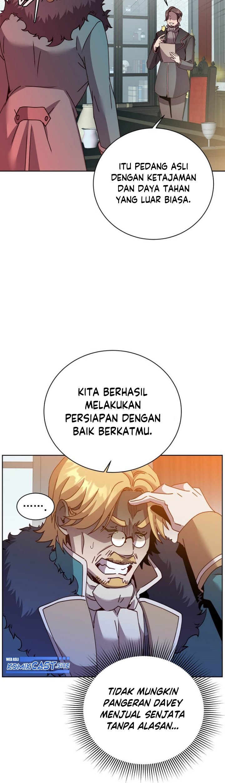 The MAX leveled hero will return! chapter 121 halaman 50