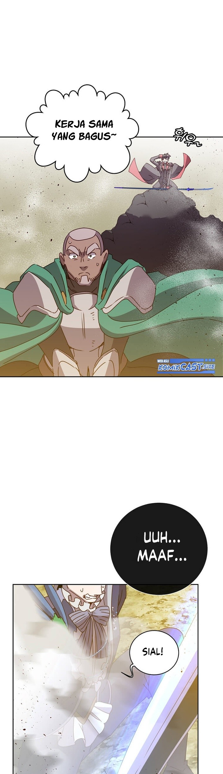 The MAX leveled hero will return! Bab 124 halaman 50