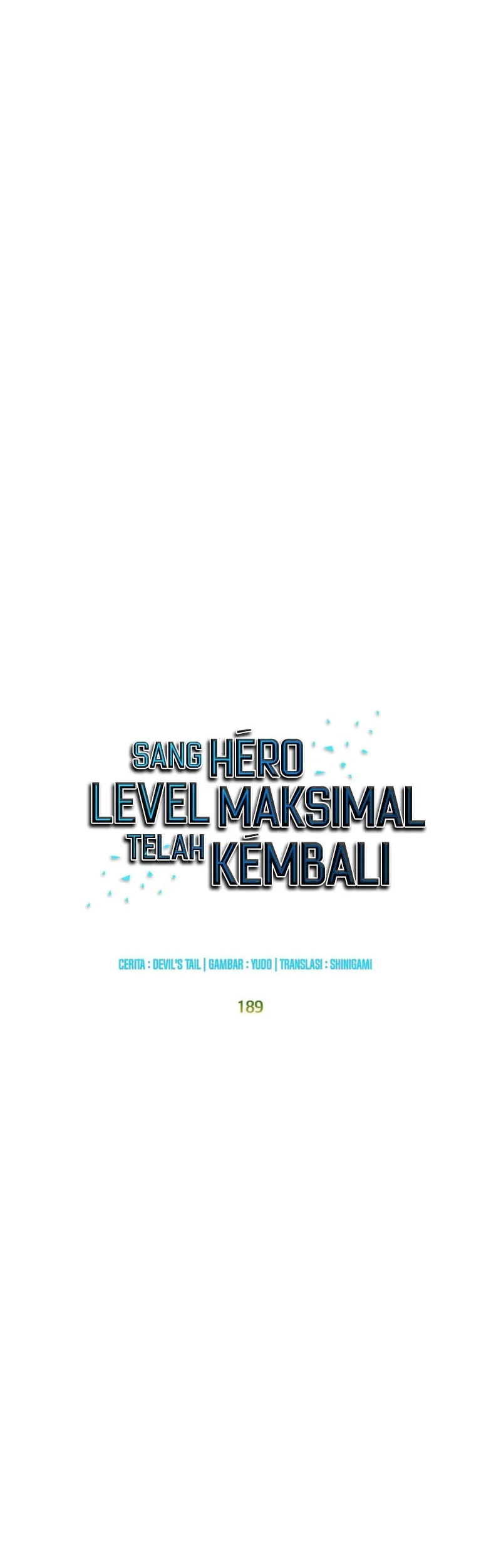 The MAX leveled hero will return! Bab 189 halaman 21