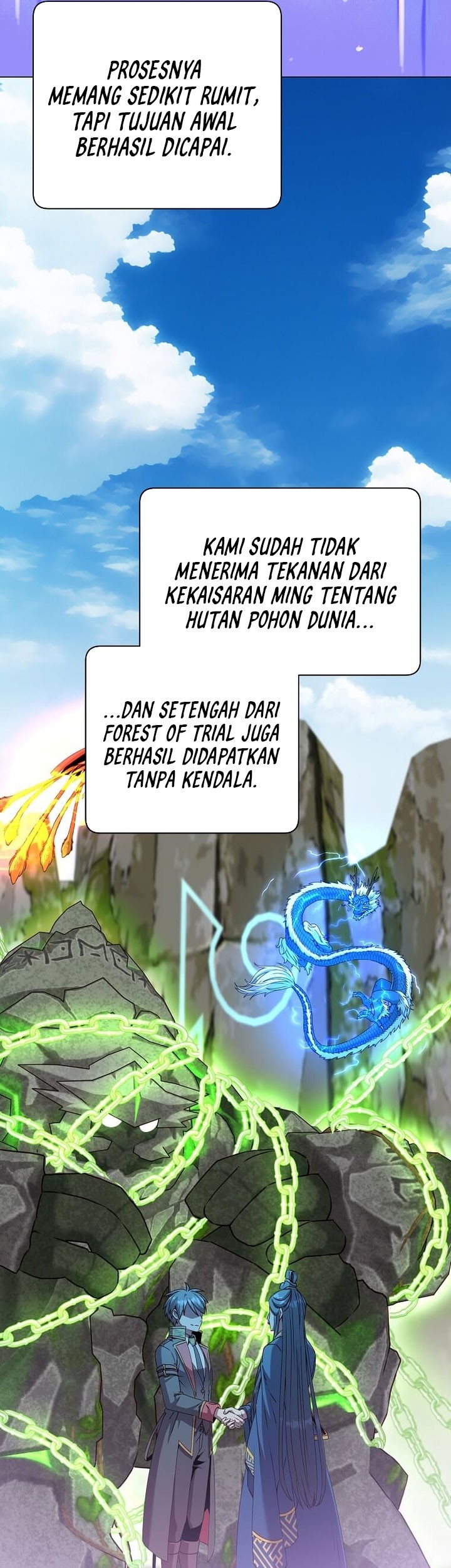 The MAX leveled hero will return! chapter 213 halaman 27