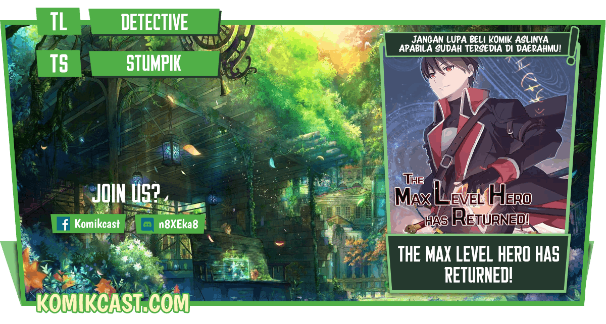 The MAX leveled hero will return! chapter 42 halaman 1
