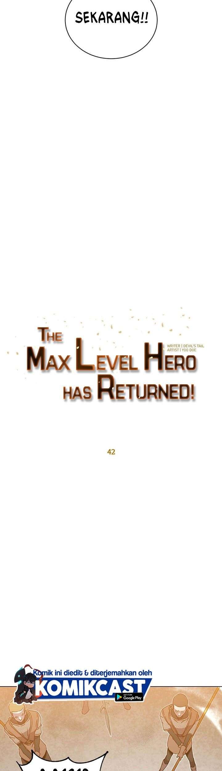 The MAX leveled hero will return! chapter 42 halaman 31