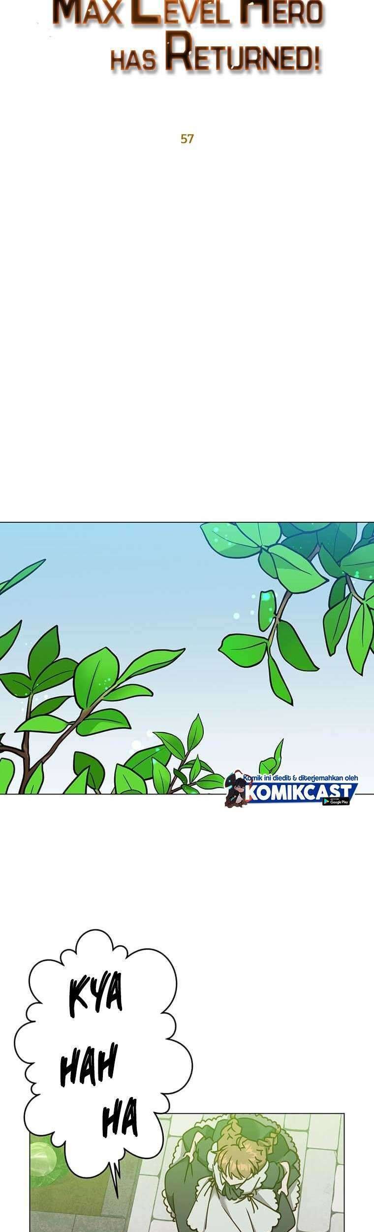 The MAX leveled hero will return! chapter 57 halaman 40