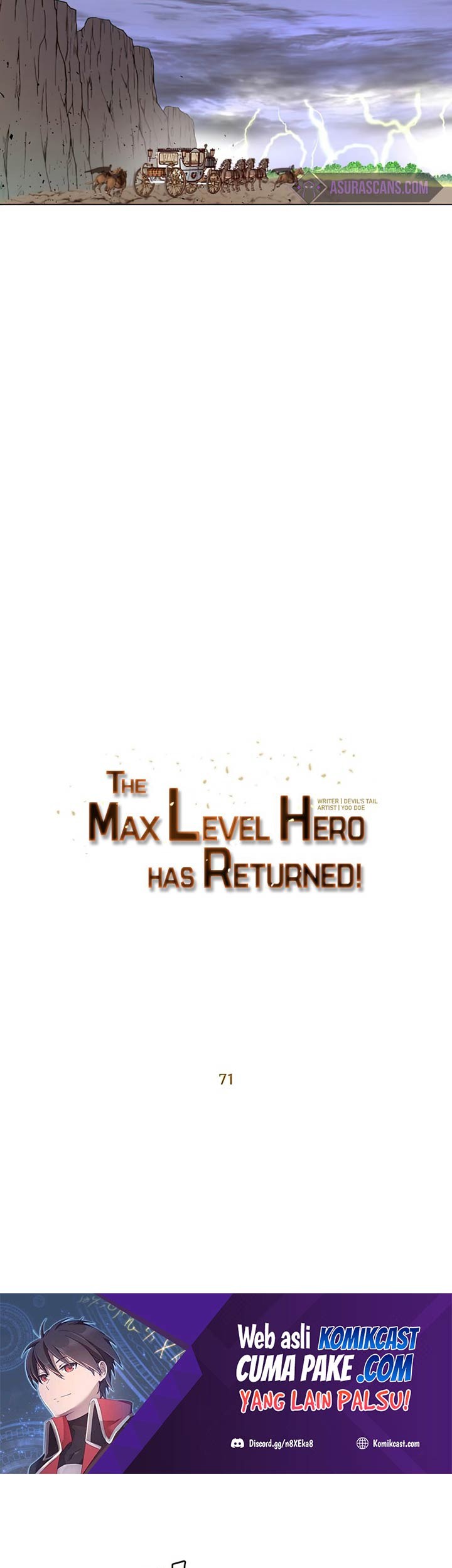 The MAX leveled hero will return! chapter 71 halaman 12