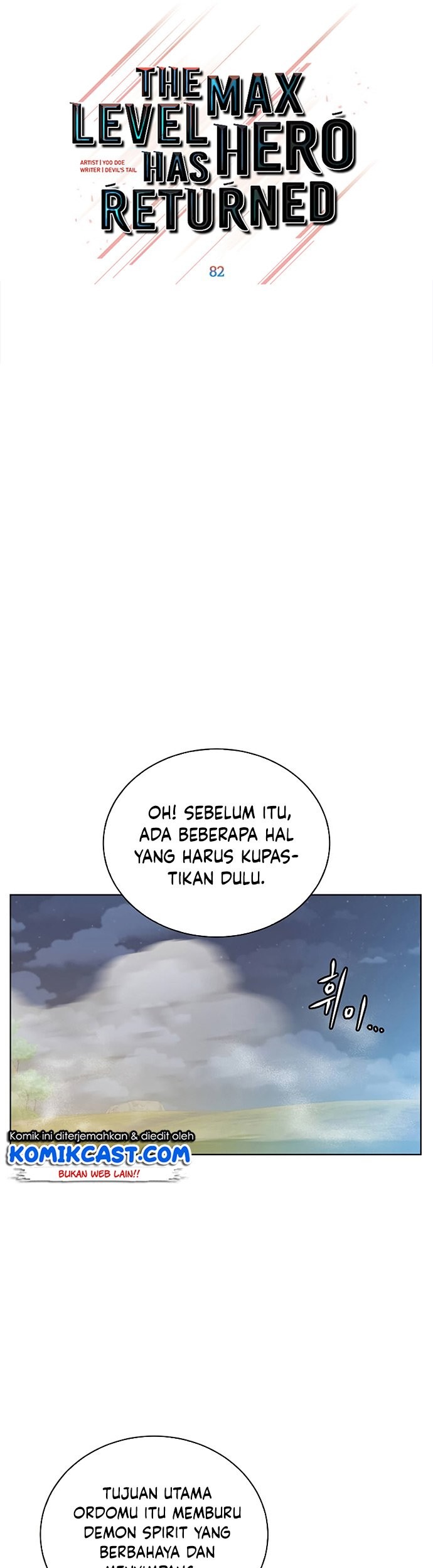 The MAX leveled hero will return! Bab 82 halaman 28