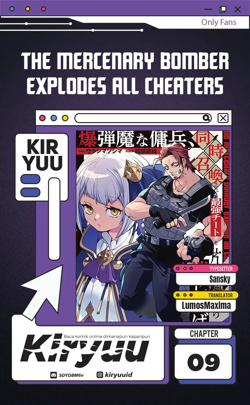 The Mercenary Bomber Explode All Cheaters chapter 9 halaman 1