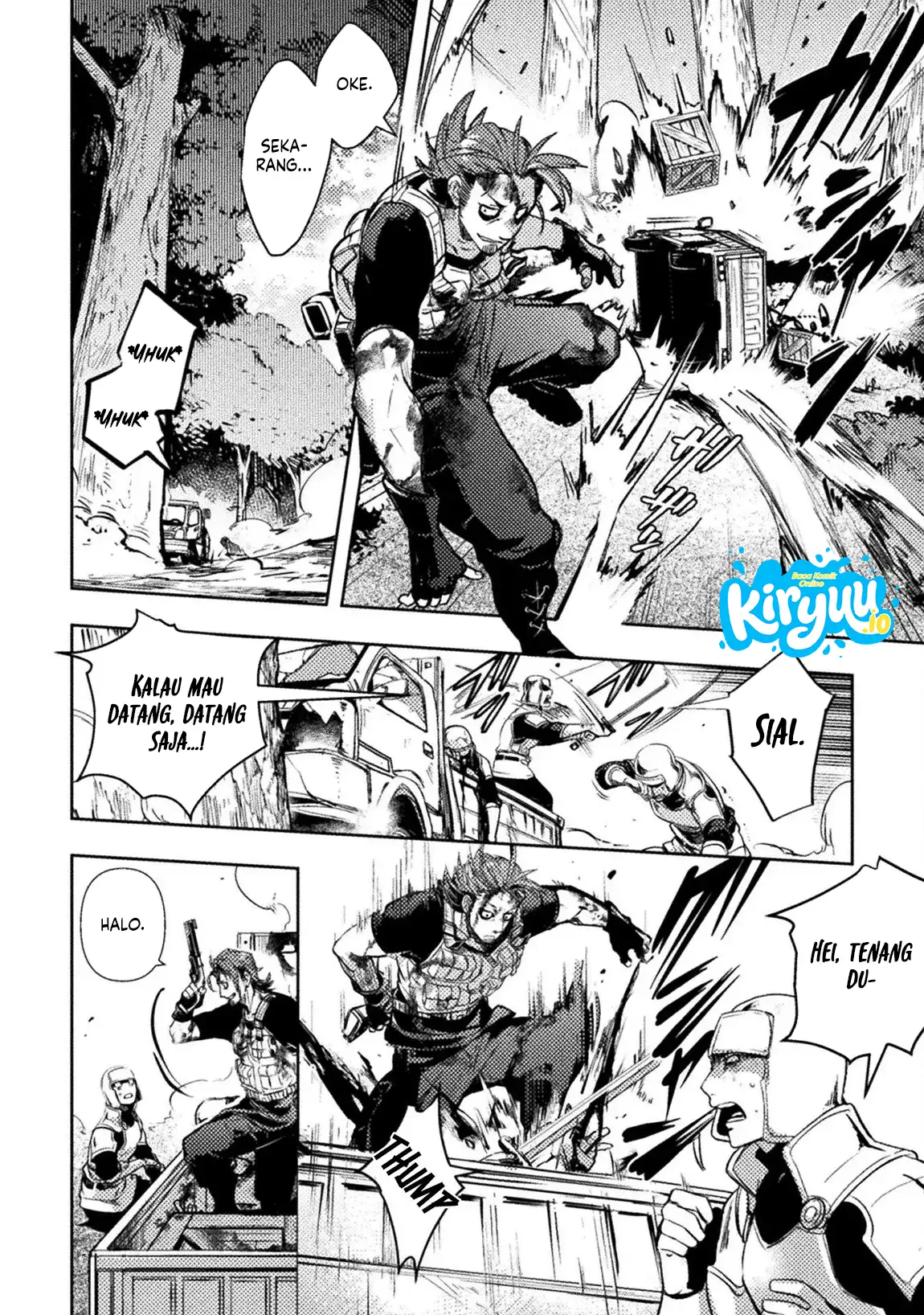 The Mercenary Bomber Explode All Cheaters chapter 9 halaman 7