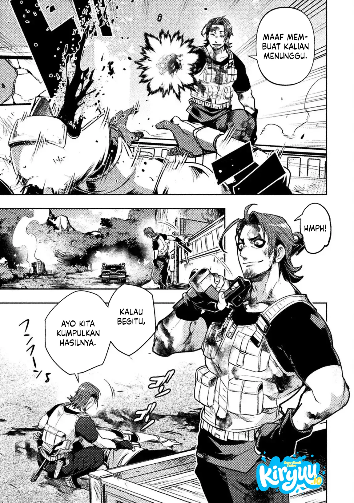 The Mercenary Bomber Explode All Cheaters chapter 9 halaman 8