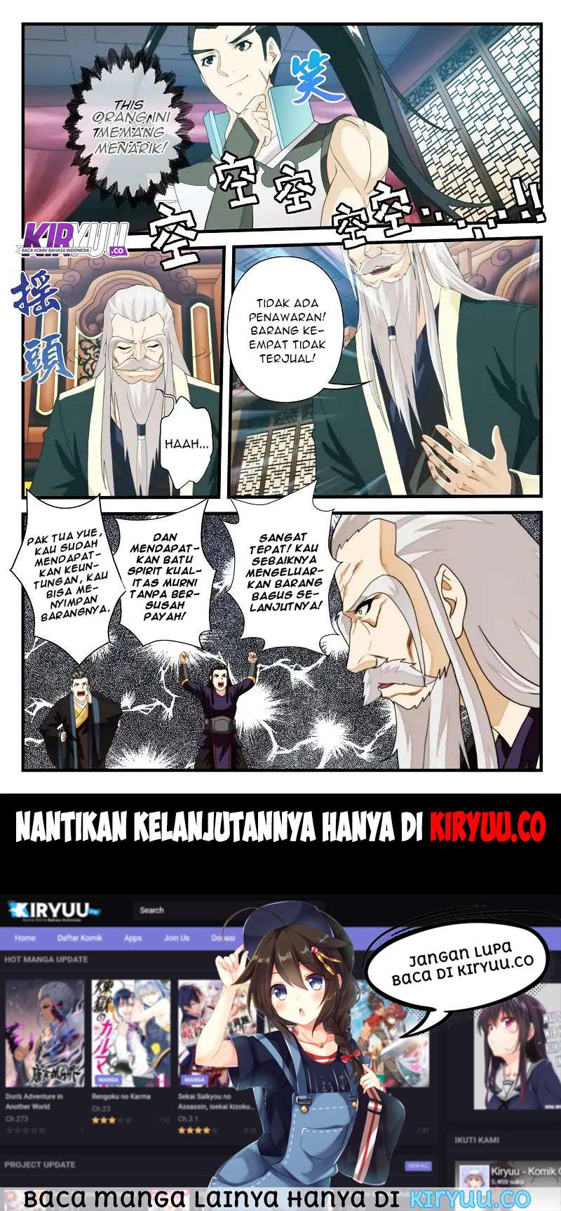 The Mythical Realm chapter 161 halaman 72