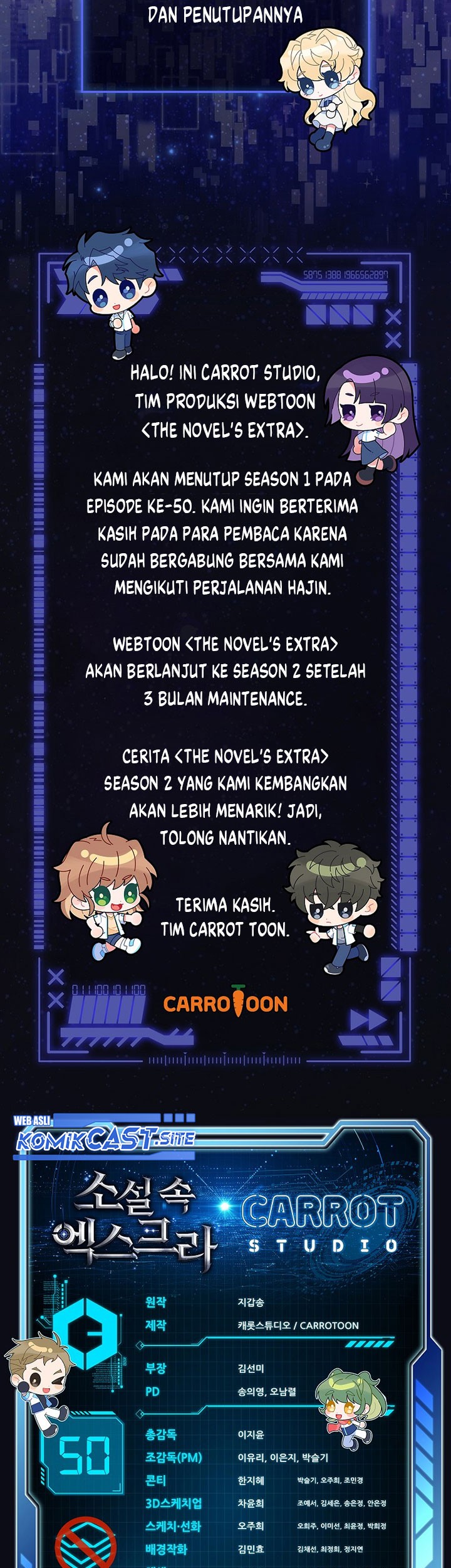 The Novel’s Extra (Remake) Bab 50 halaman 72