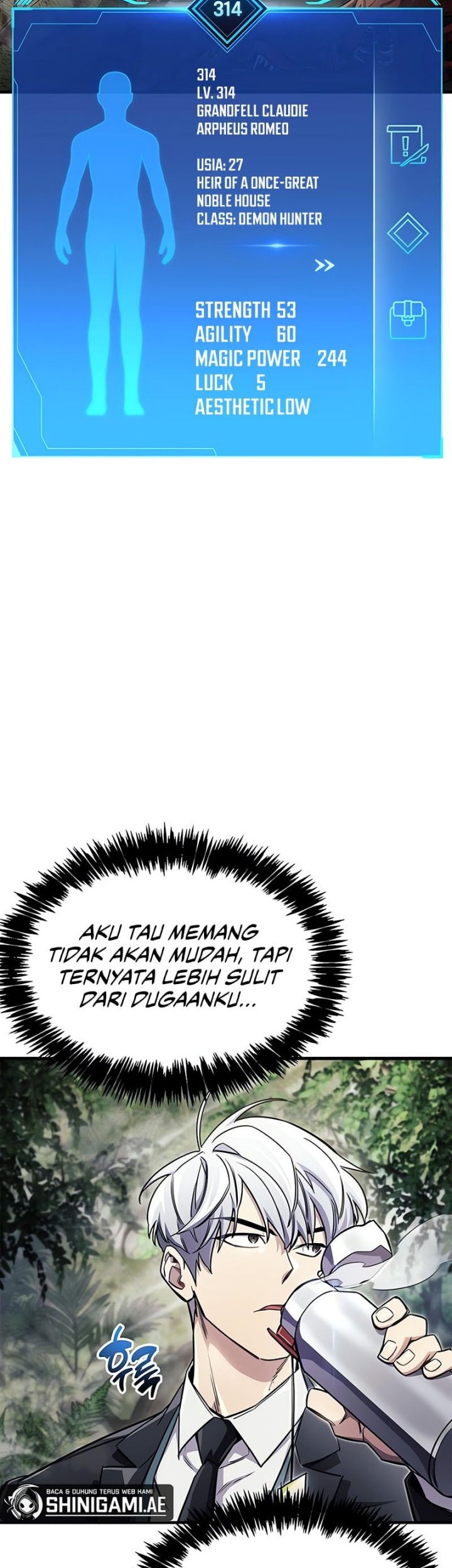 The Player Hides His Past chapter 64 halaman 49