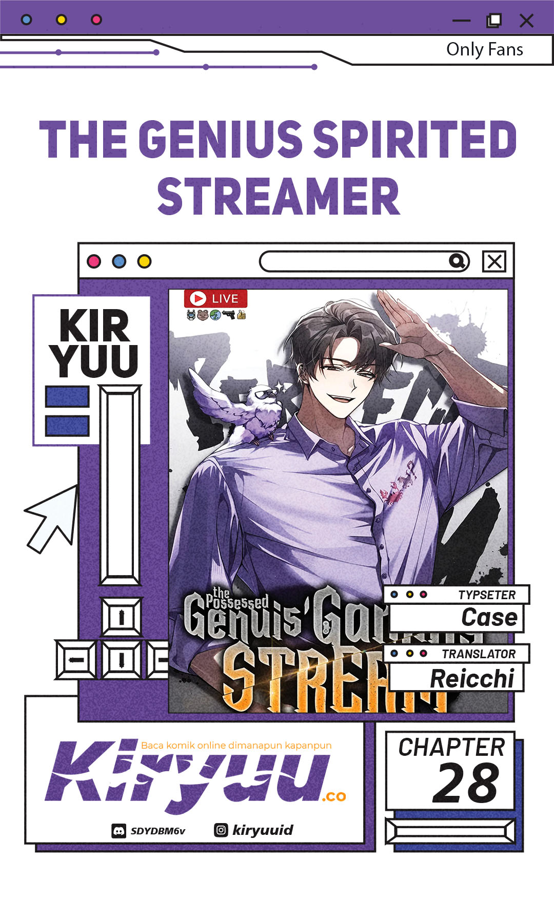 The Possessed Genius’ Gaming Stream Bab 28 halaman 1