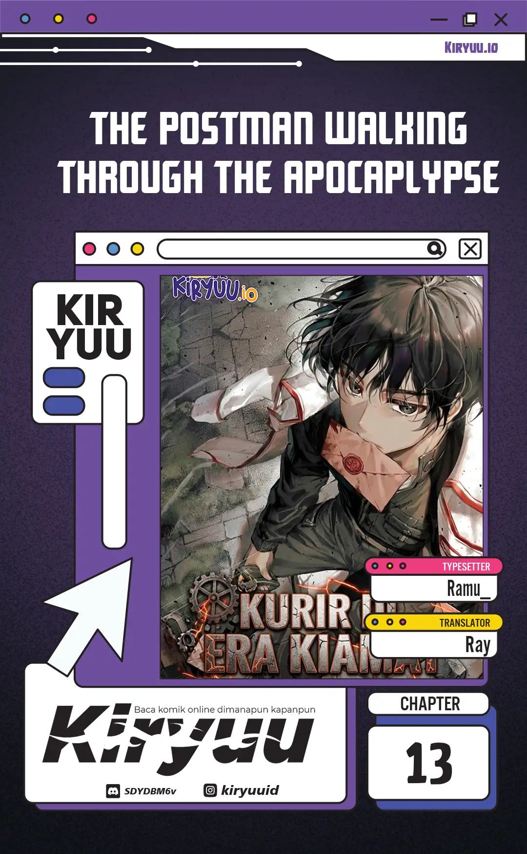The Postman Walking Through the Apocalypse chapter 13 halaman 1