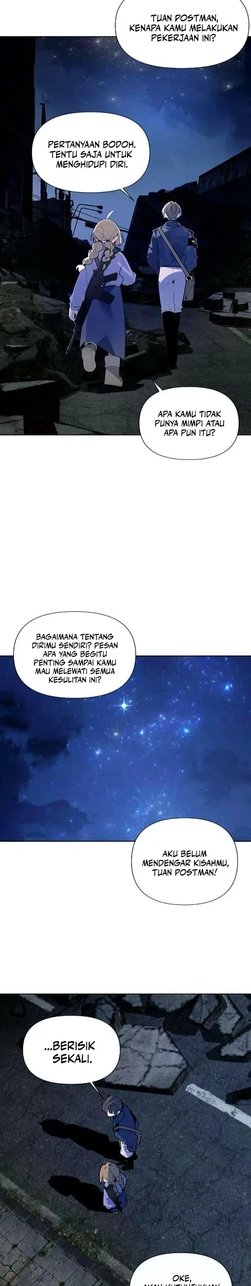 The Postman Walking Through the Apocalypse chapter 3 halaman 30