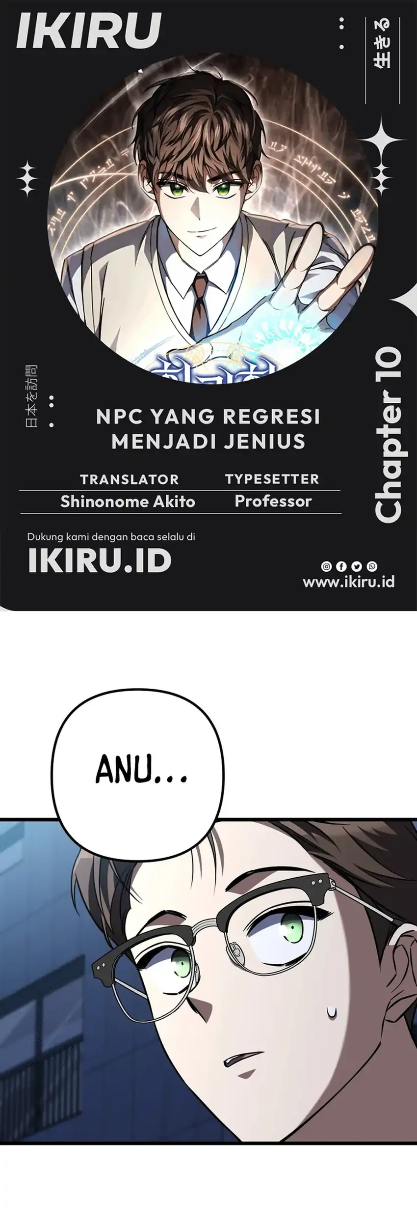 The Regressed Extra Becomes a Genius chapter 10 halaman 1