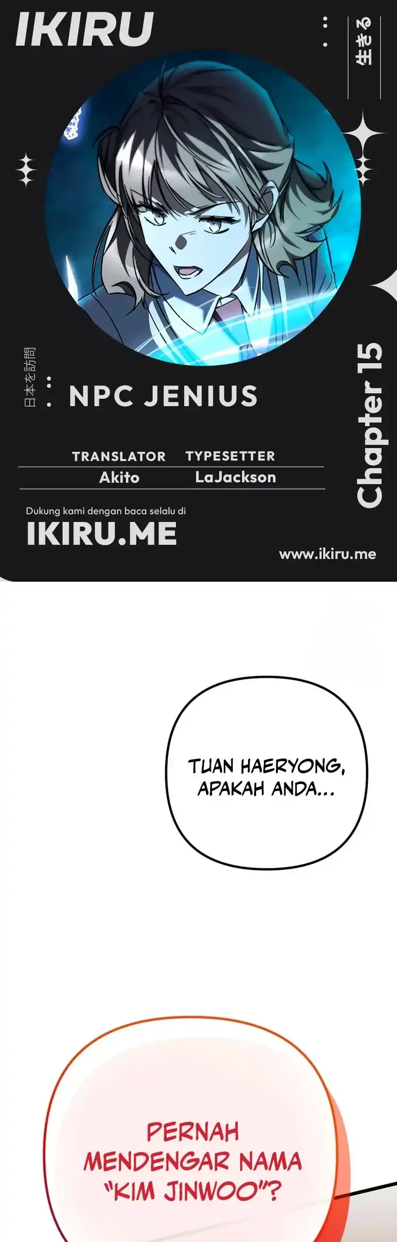 The Regressed Extra Becomes a Genius chapter 15 halaman 1