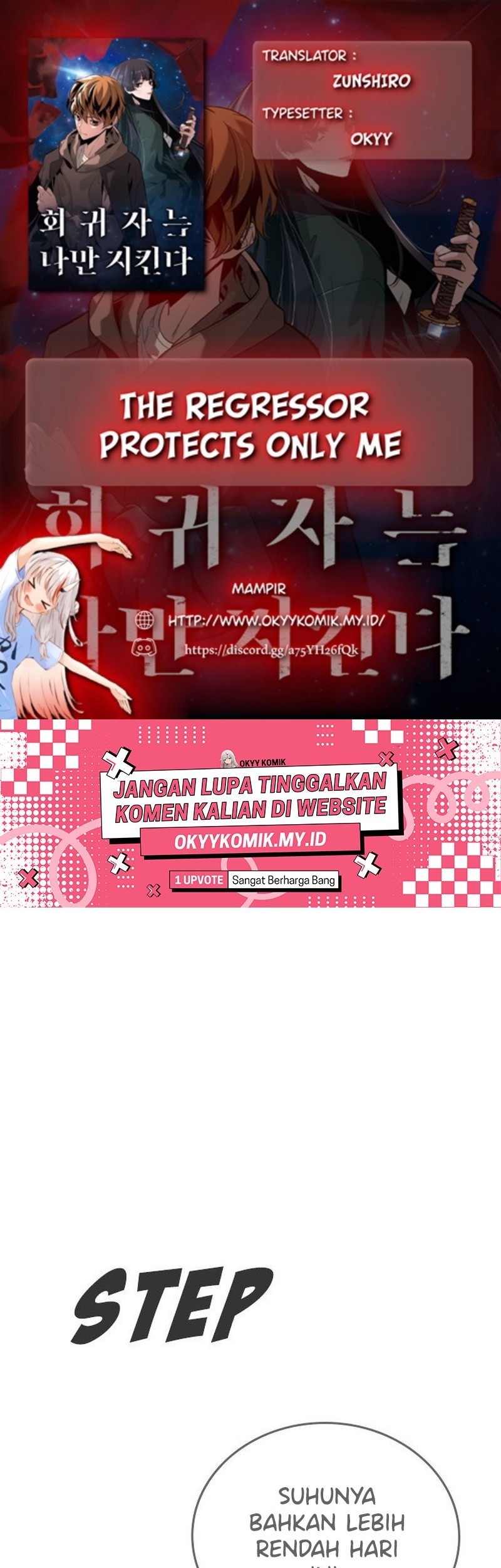 The Regressor Protects Only Me chapter 20 halaman 1