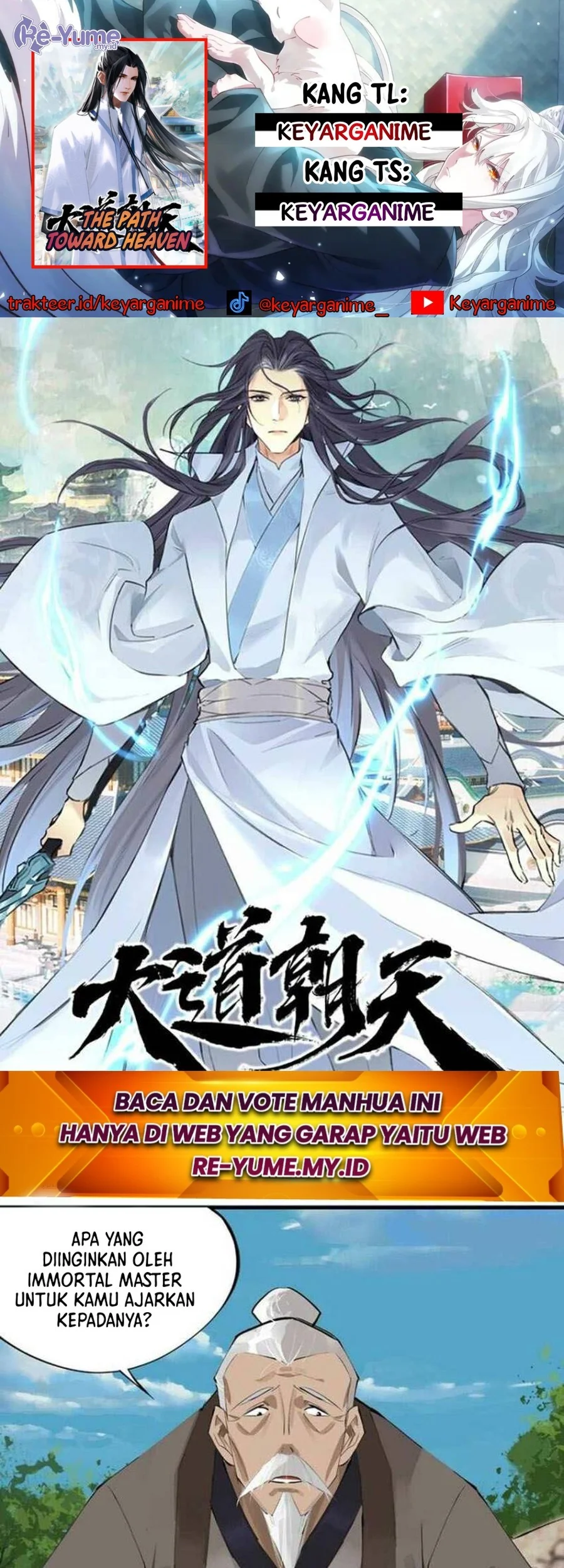 The Road to Immortality chapter 8 halaman 1