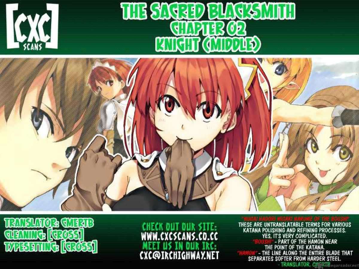 The Sacred Blacksmith Bab 2 halaman 34