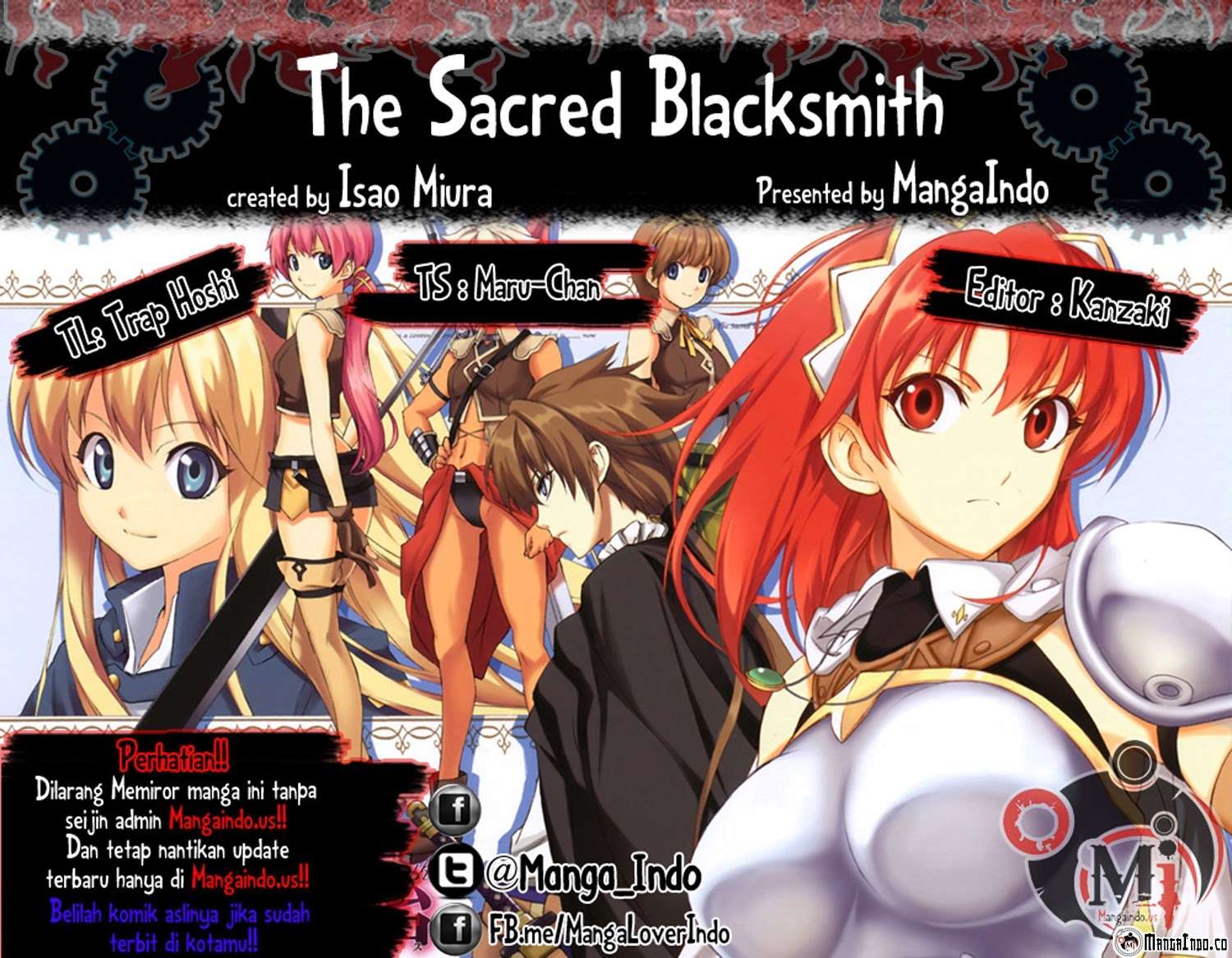 The Sacred Blacksmith Bab 9 halaman 1