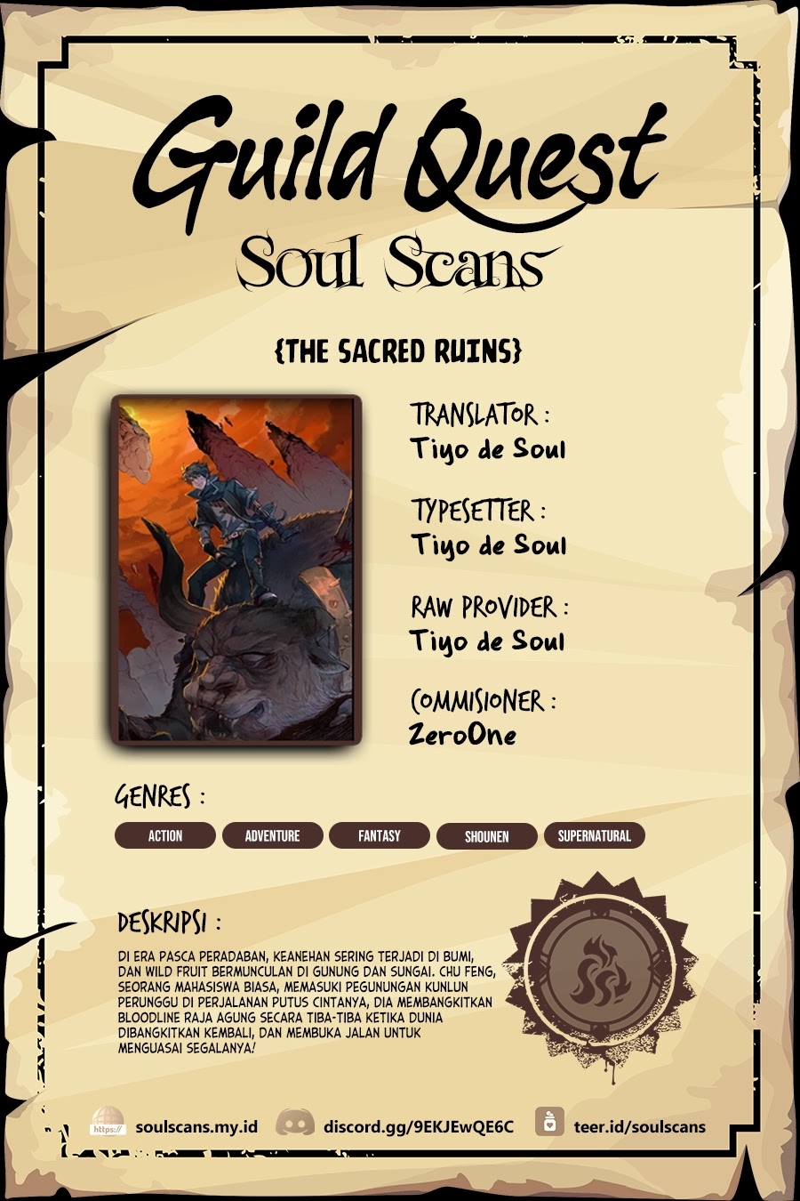 The Sacred Ruins Bab 175 halaman 1