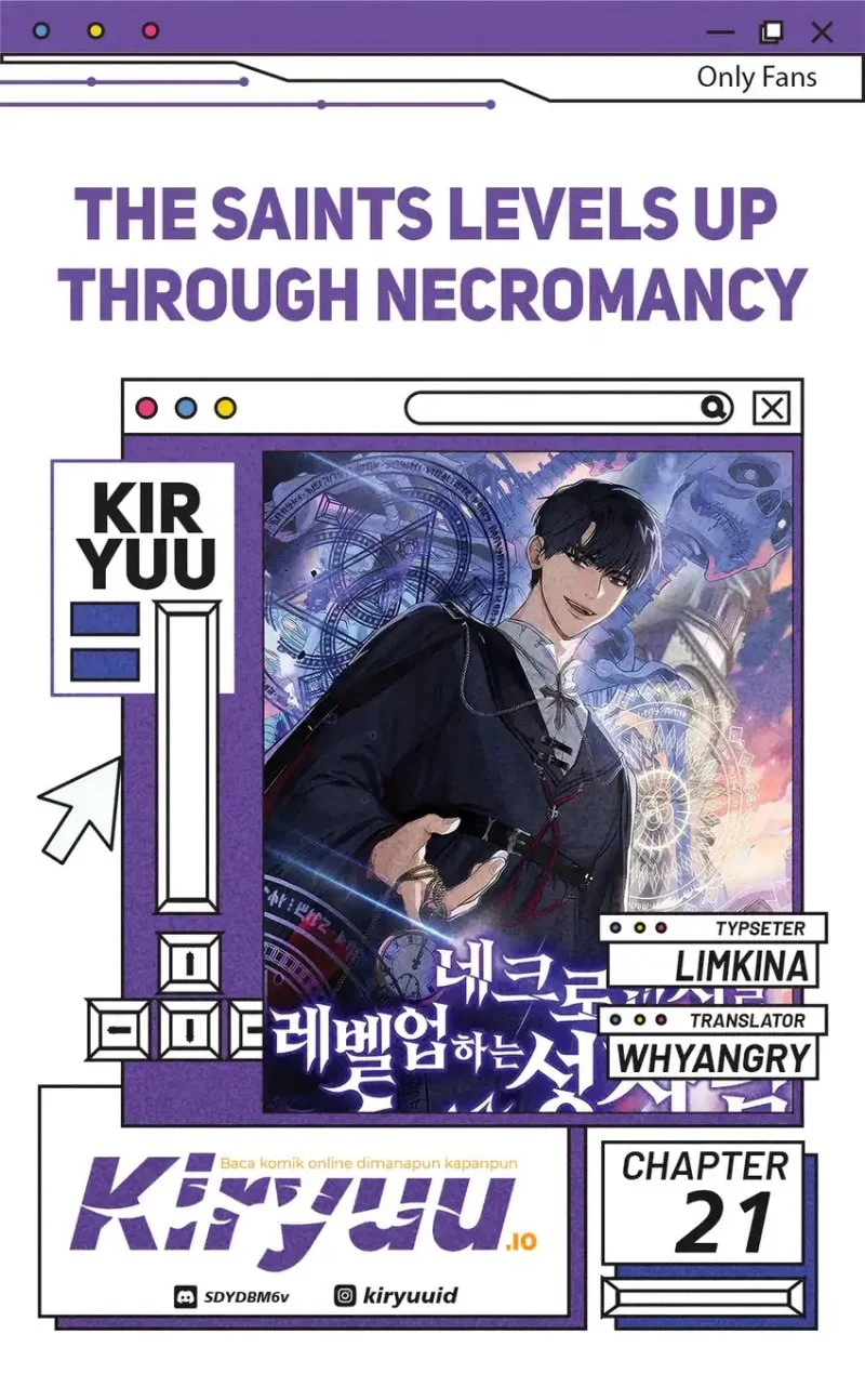 The Saint Levels Up Through Necromancy Bab 21 halaman 1