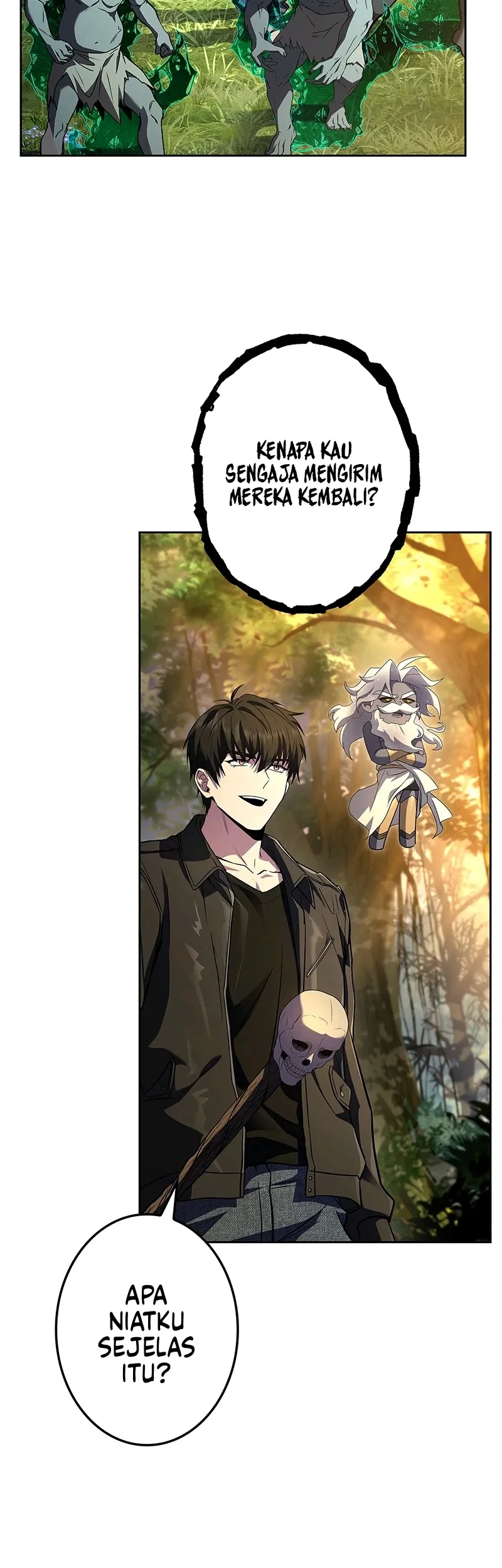 The Saint Levels Up Through Necromancy chapter 5 halaman 45