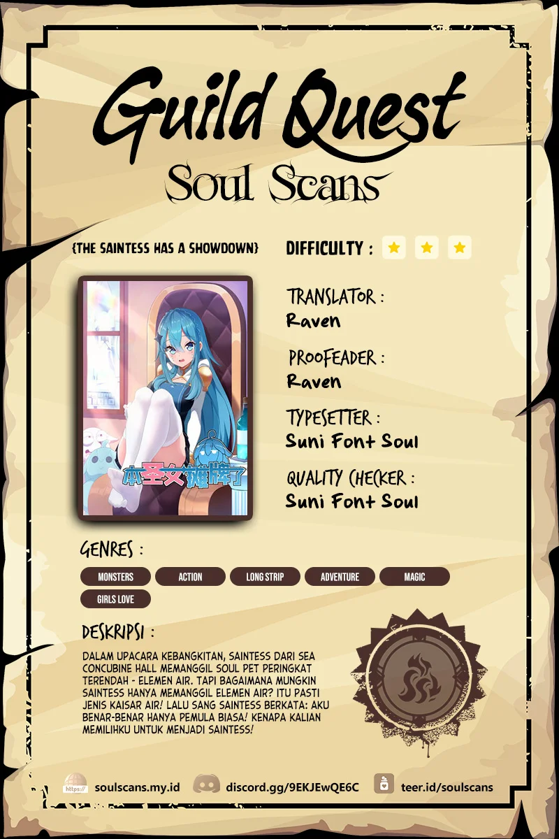 The Saintess Has a Showdown chapter 33 halaman 1