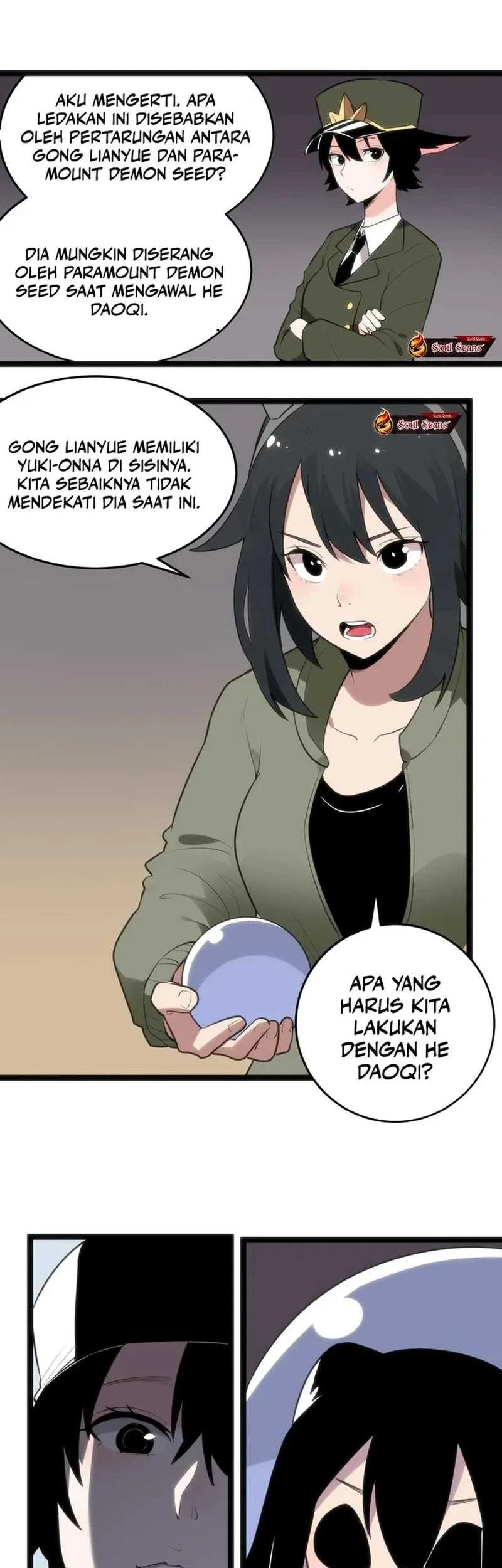 The Saintess Has a Showdown chapter 72 halaman 17