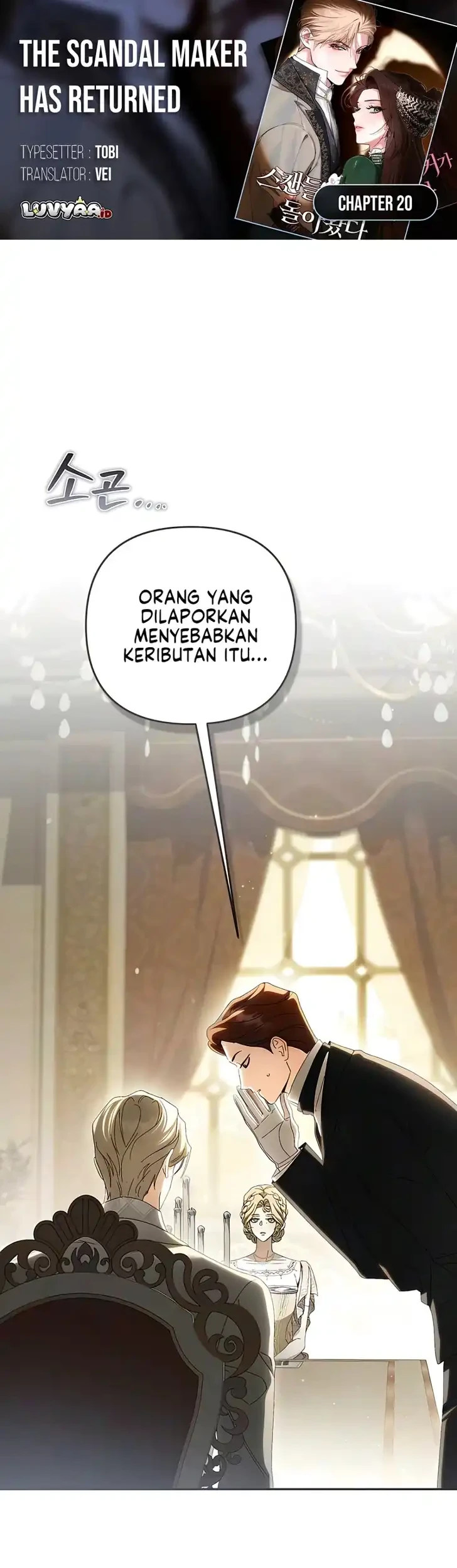 The Scandal Maker Has Returned chapter 20 halaman 1