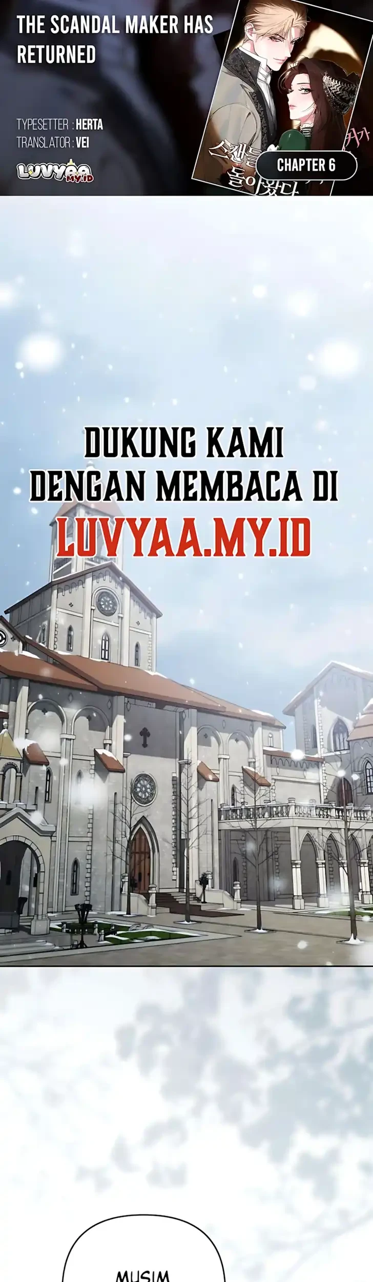 The Scandal Maker Has Returned chapter 6 halaman 1