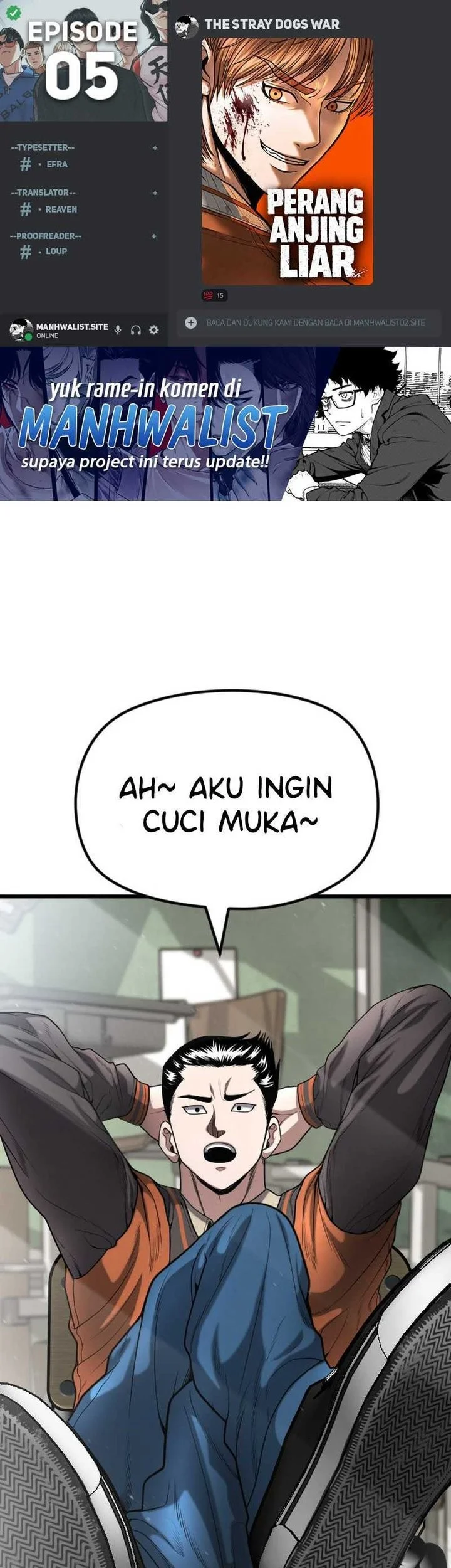 The Stray Dogs War chapter 5 halaman 1