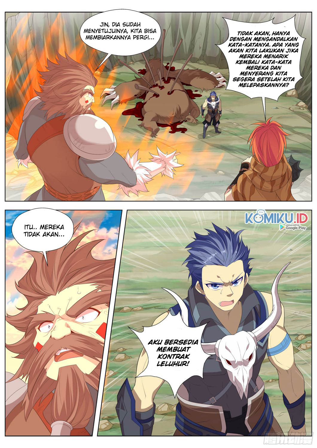 The Strongest Caveman chapter 32 halaman 17